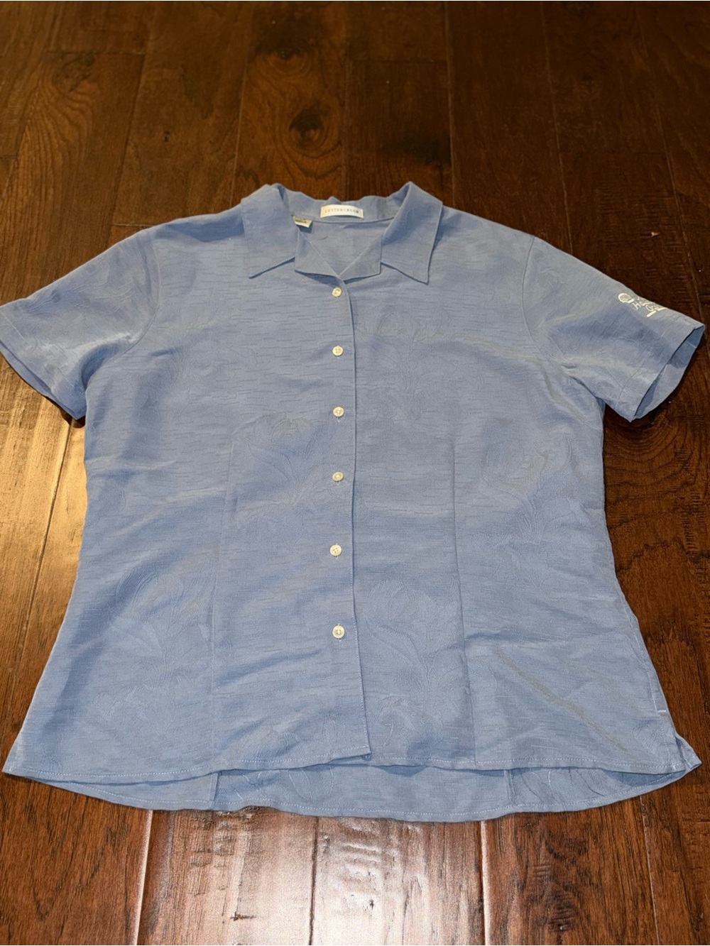 NWOT Women's Cutter & Buck Shell Houston Open Golf Top size L